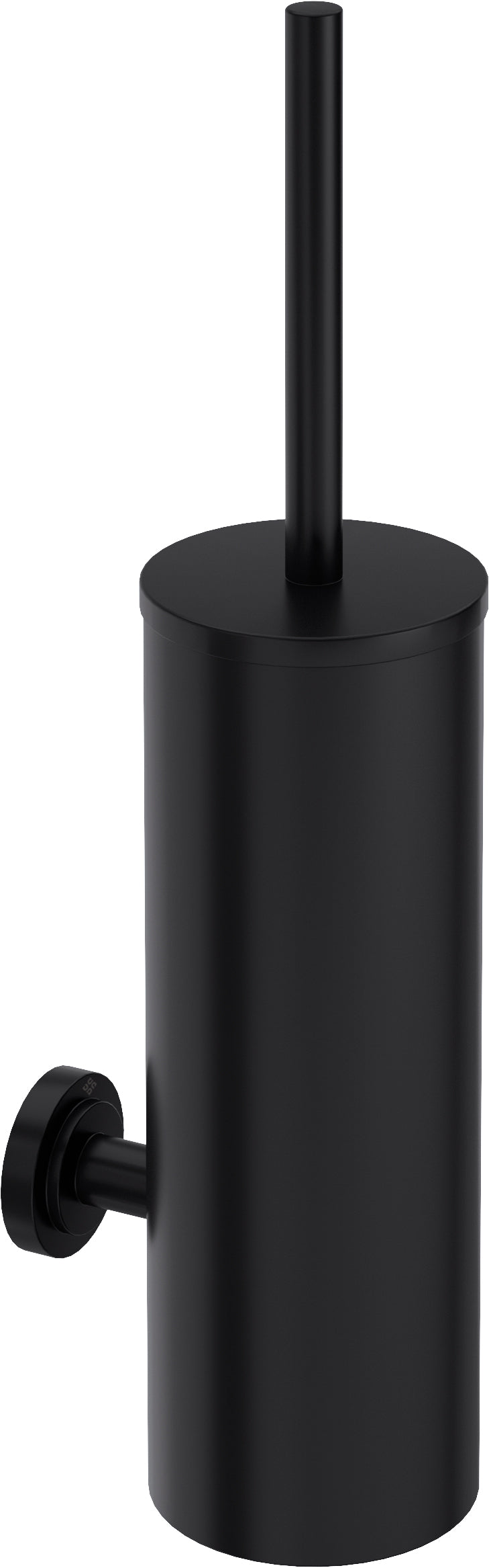 Toilet brush, wall-mounted