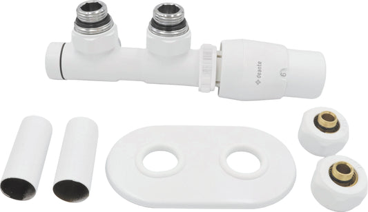 Thermostatic valve, for bathroom heater - right