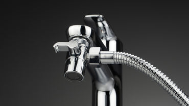 Bidetta set, with fixed bracket, with shower switch