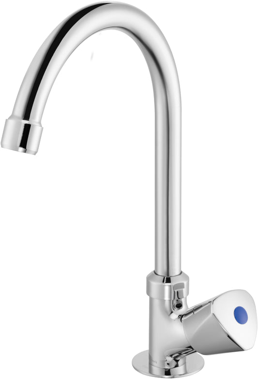 Kitchen tap, for cold or mixed water