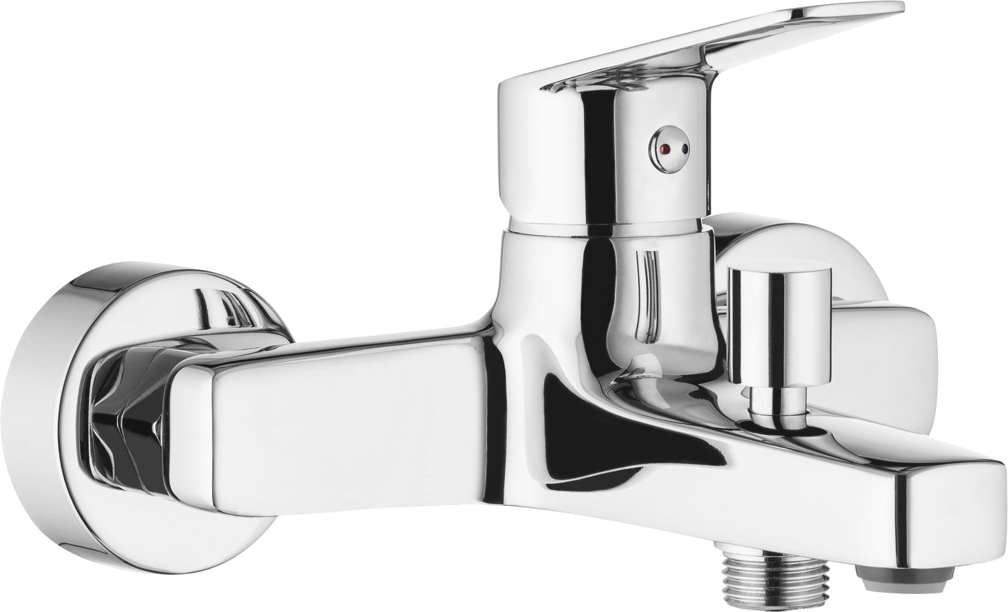 Bath mixer, wall-mounted
