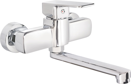 Washbasin tap, wall-mounted