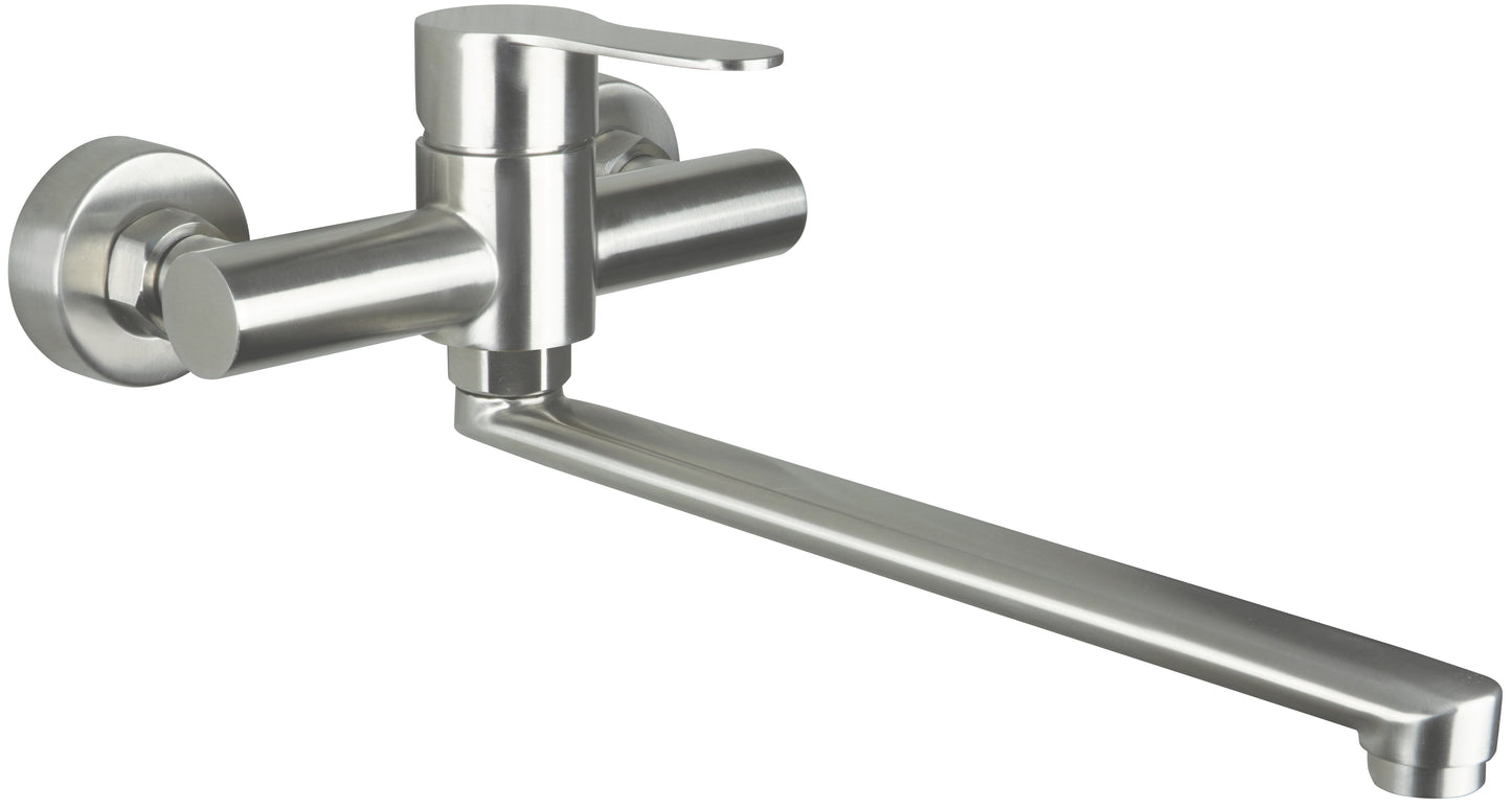 Kitchen tap, wall-mounted