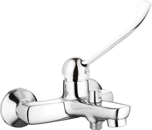 Bath mixer, wall-mounted, with Clinic lever