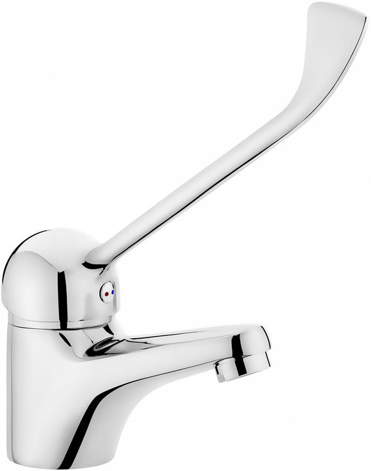 Washbasin tap, with Clinic lever