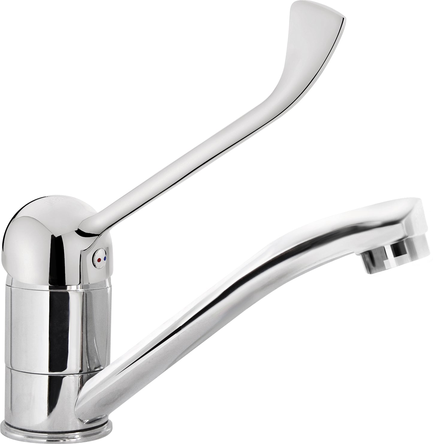 Washbasin tap, with Clinic lever