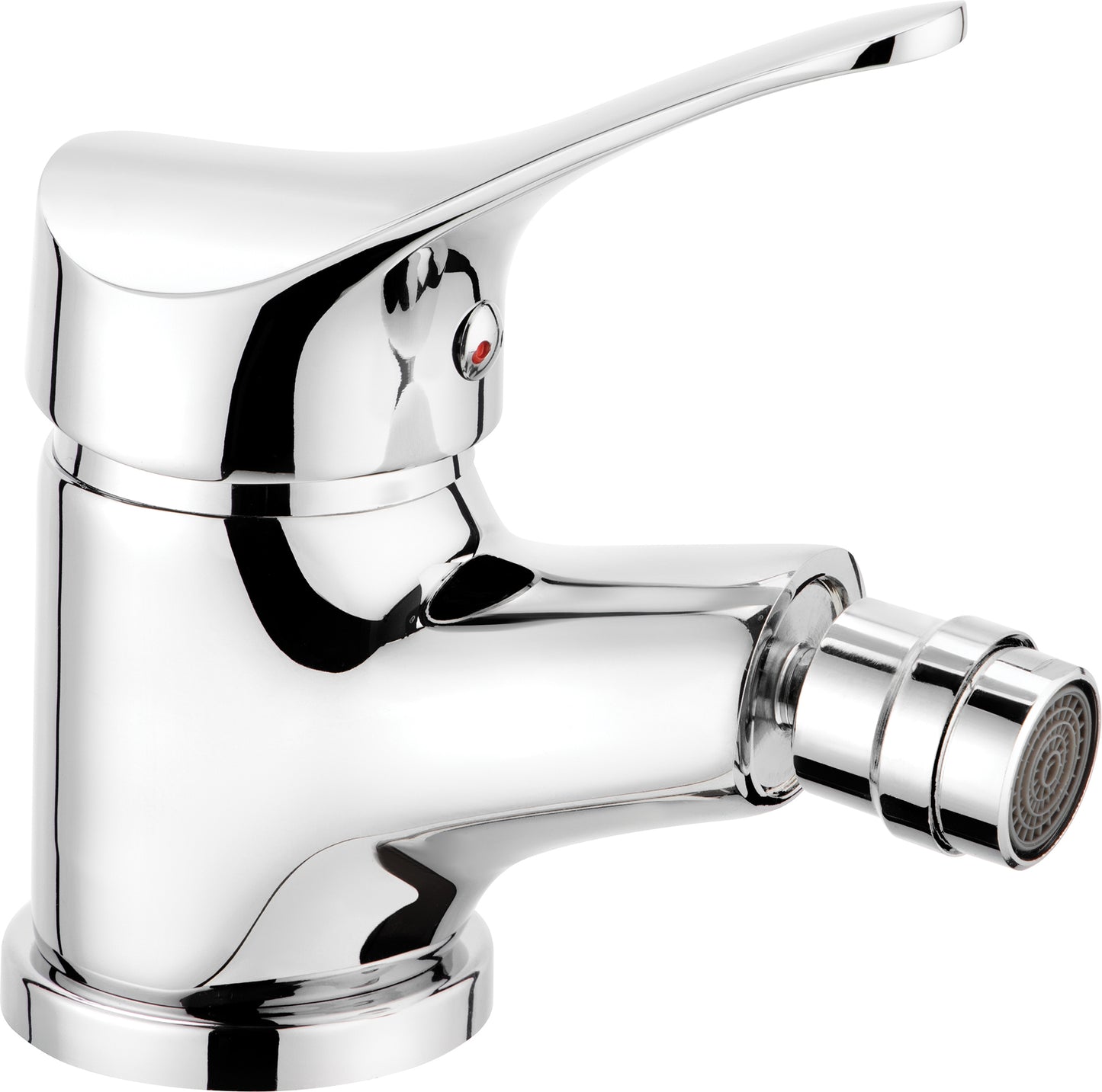 Bidet tap, with automatic plug
