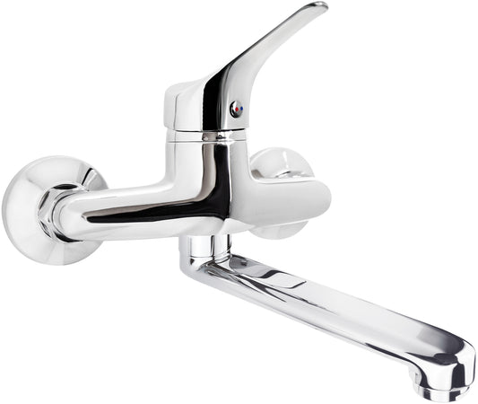 Washbasin tap, wall-mounted