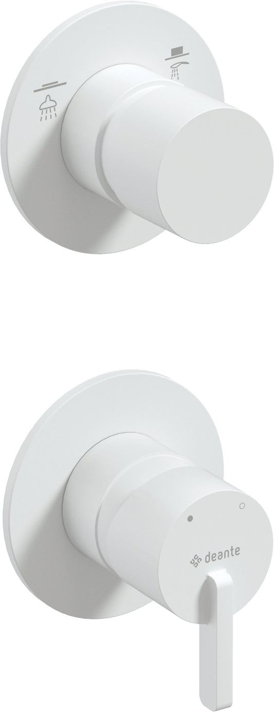 Shower mixer, concealed, with shower switch