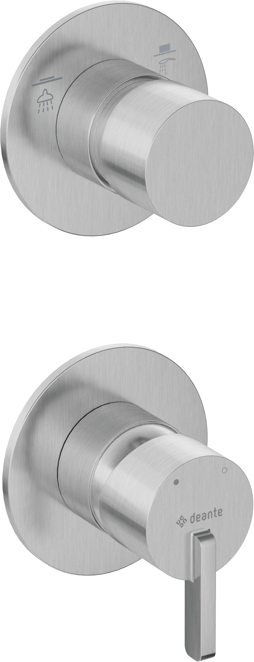 Shower mixer, concealed, with shower switch