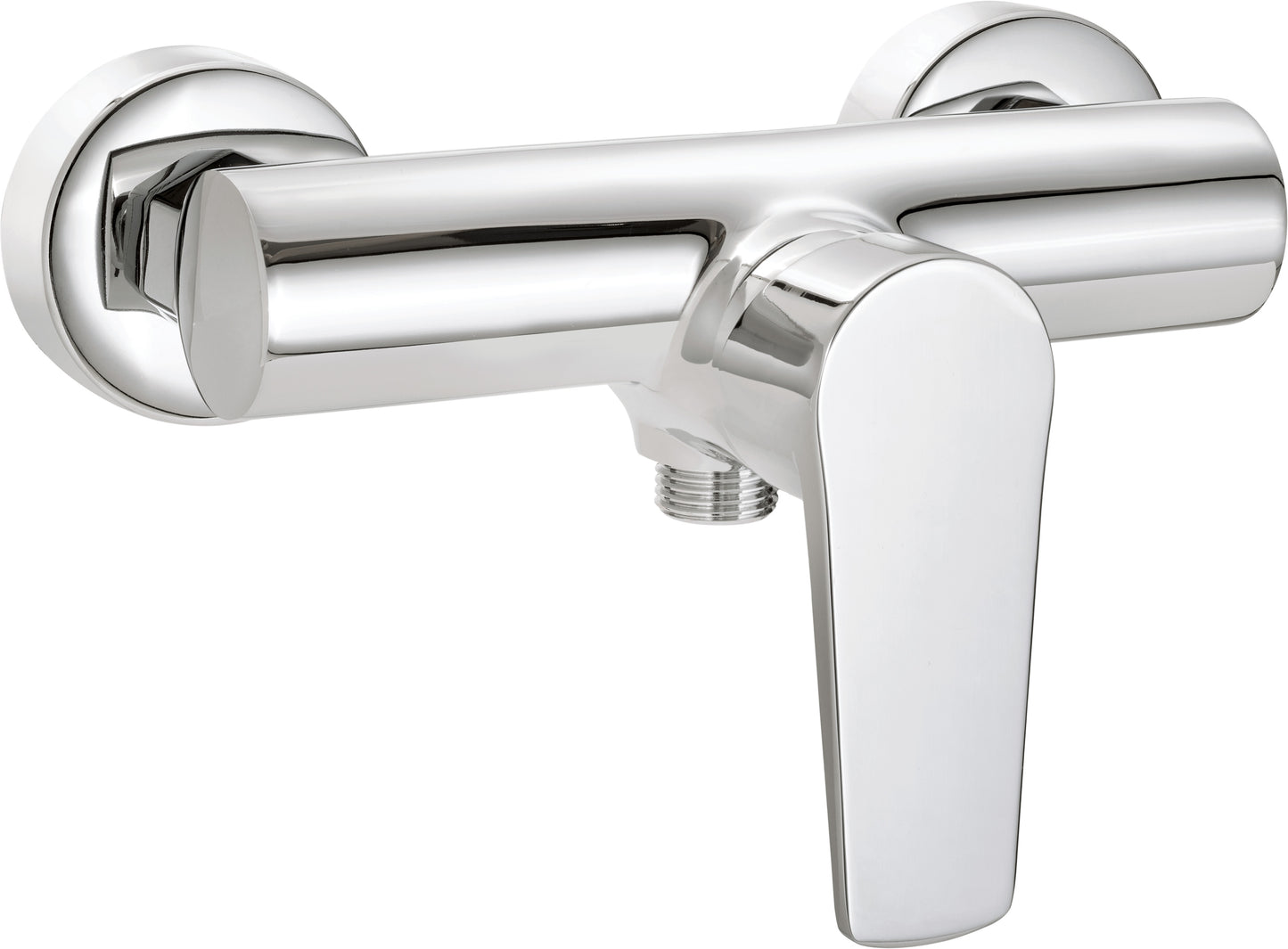 Shower mixer, wall-mounted
