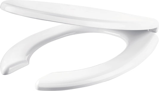 Toilet seat, soft-closing