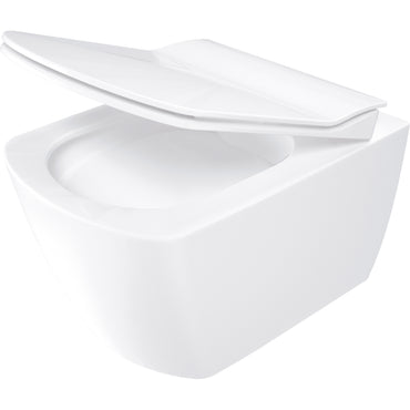 Toilet bowl, with bidet function - with mixer tap