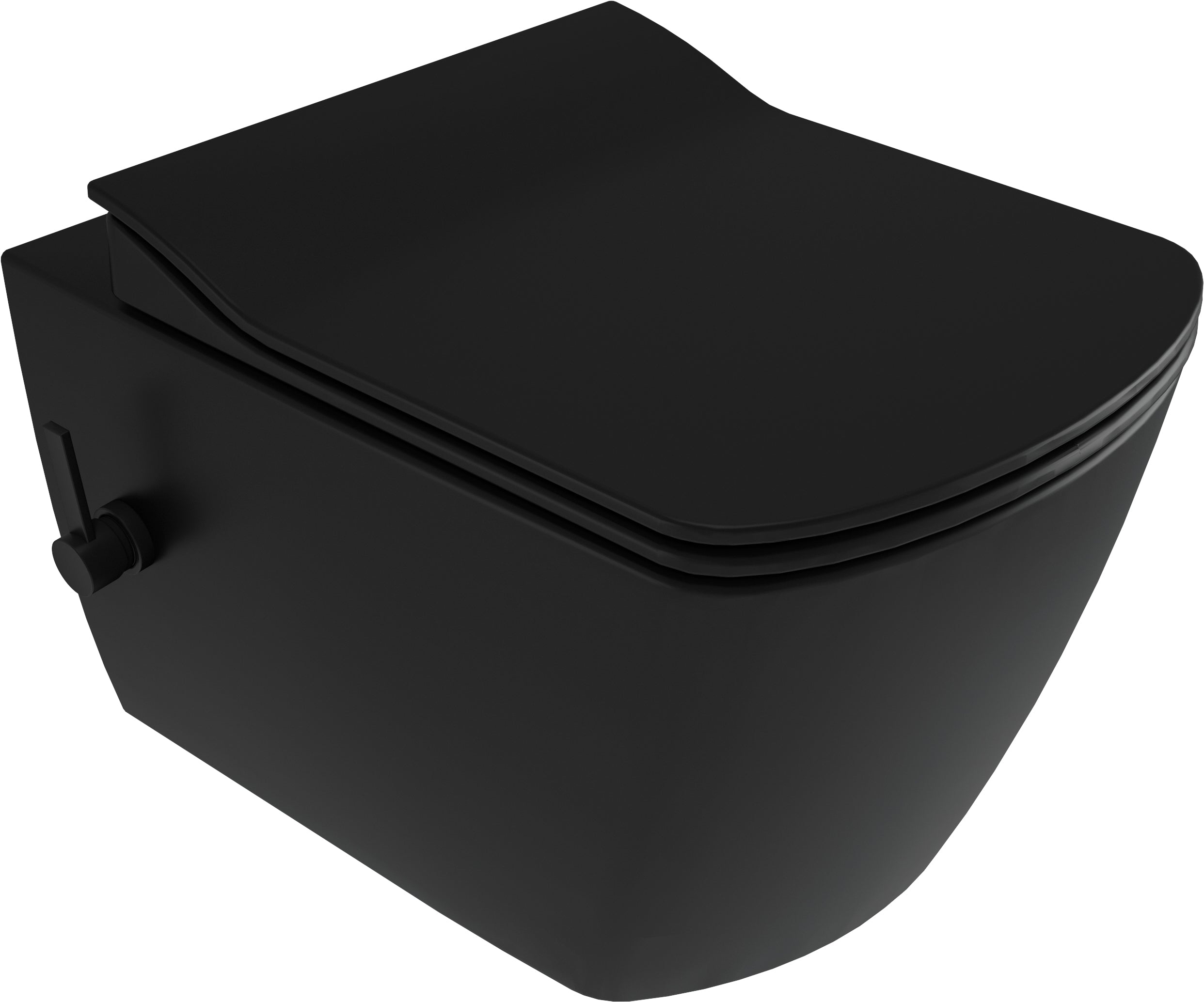 Toilet bowl, with bidet function - with mixer tap