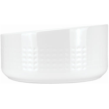 Ceramic washbasin, countertop, asymmetrical