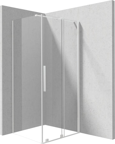 Shower cabin, rectangular, 120x80 cm