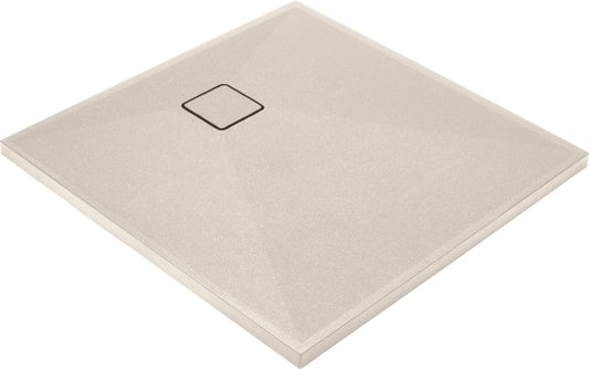 Granite shower tray, square, 80x80 cm