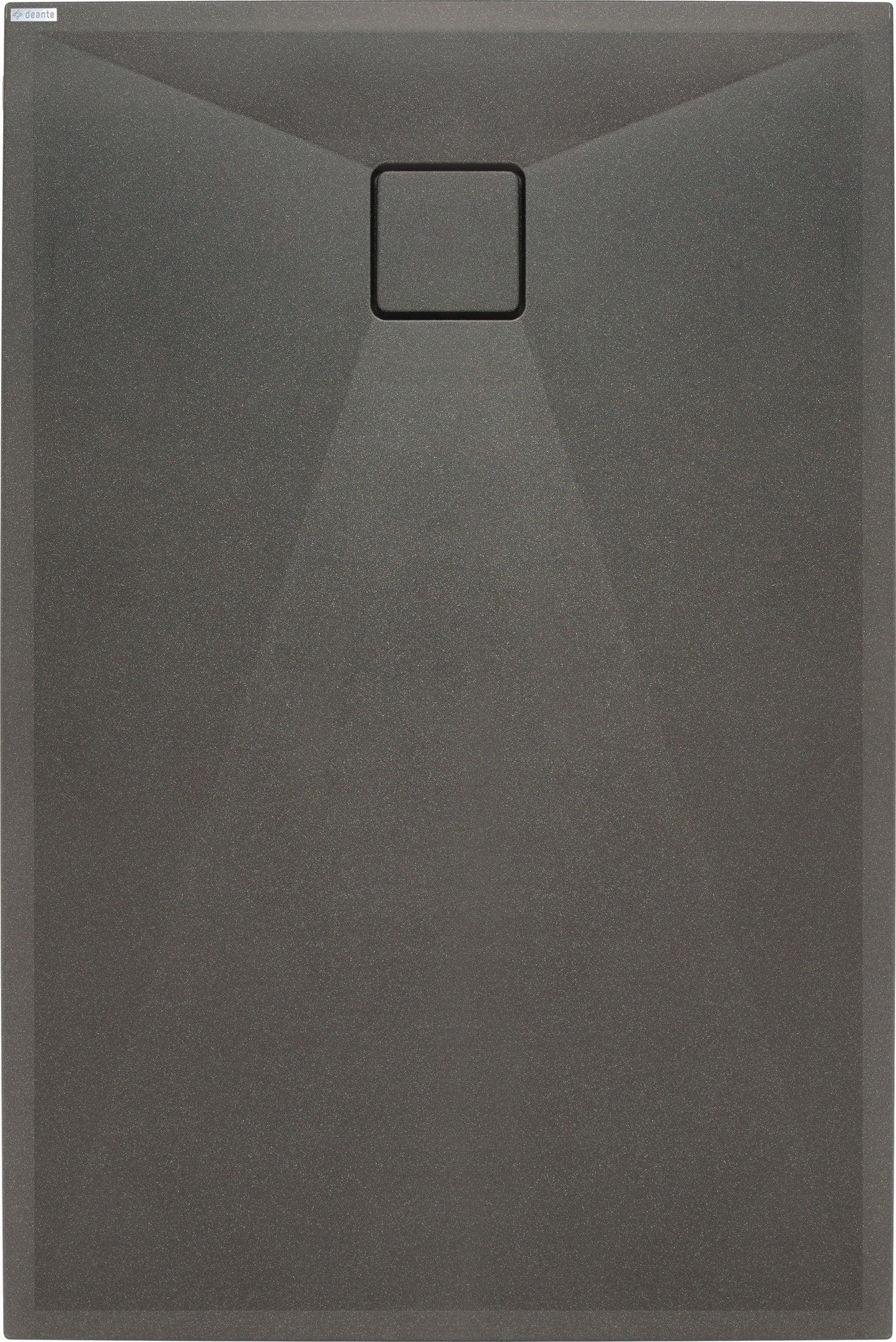 Granite shower tray, rectangular, 100x90 cm