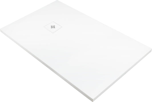 Acrylic shower tray, rectangular, 80x120 cm