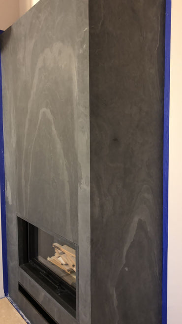 Kund Black Stone Veneer