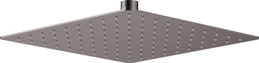 Shower head, steel - 250x250 mm