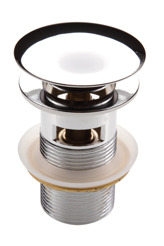 Plug for sink, or bidet - with overflow