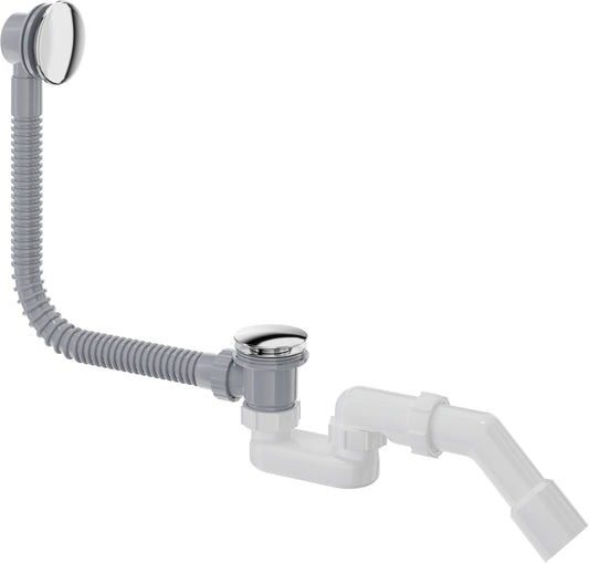 Bathtub waste kit, click-clack