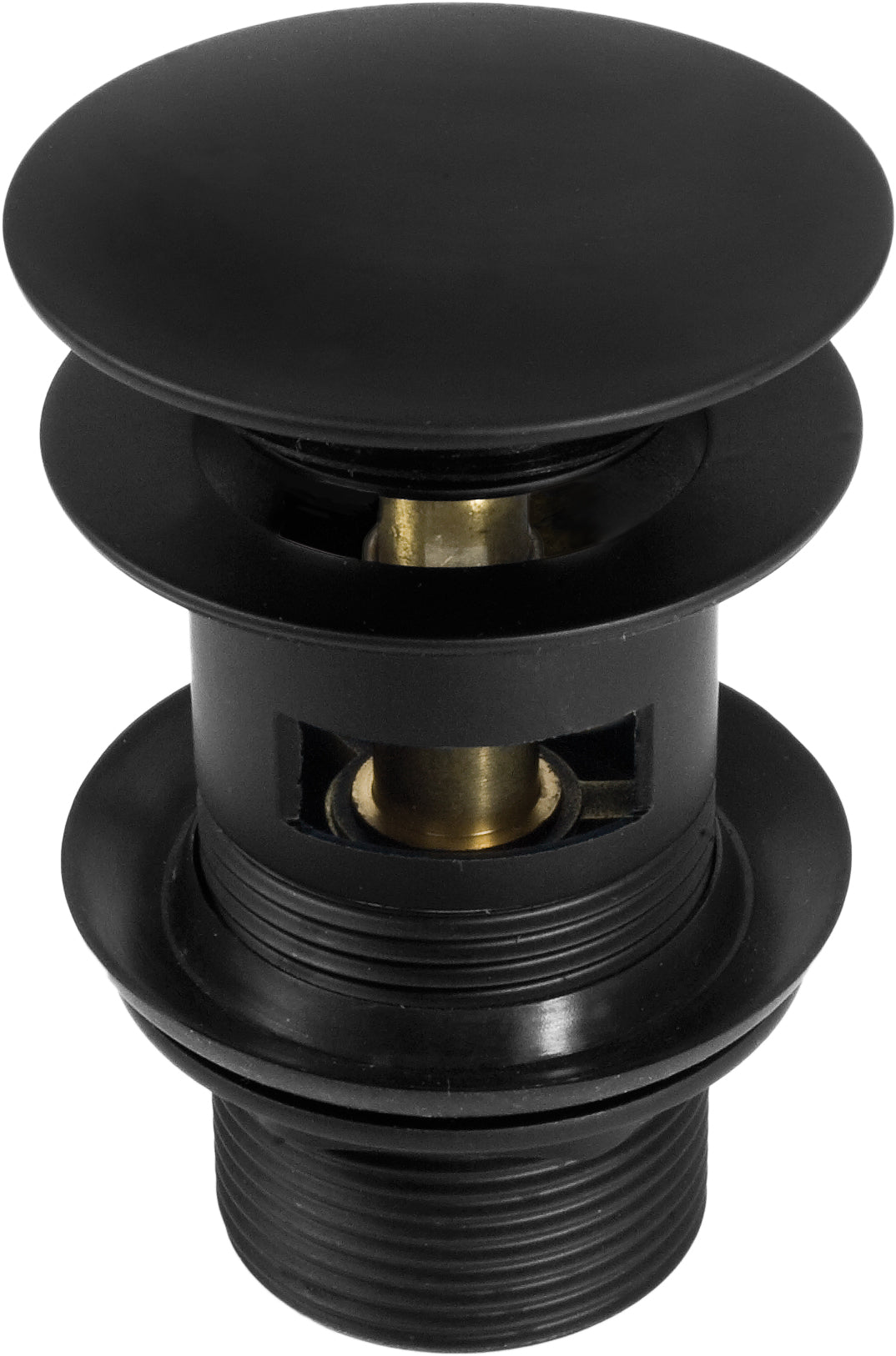 Plug for sink, or bidet - with overflow