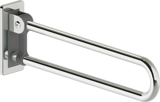 Wall-mounted grab bar, foldable - 70 cm