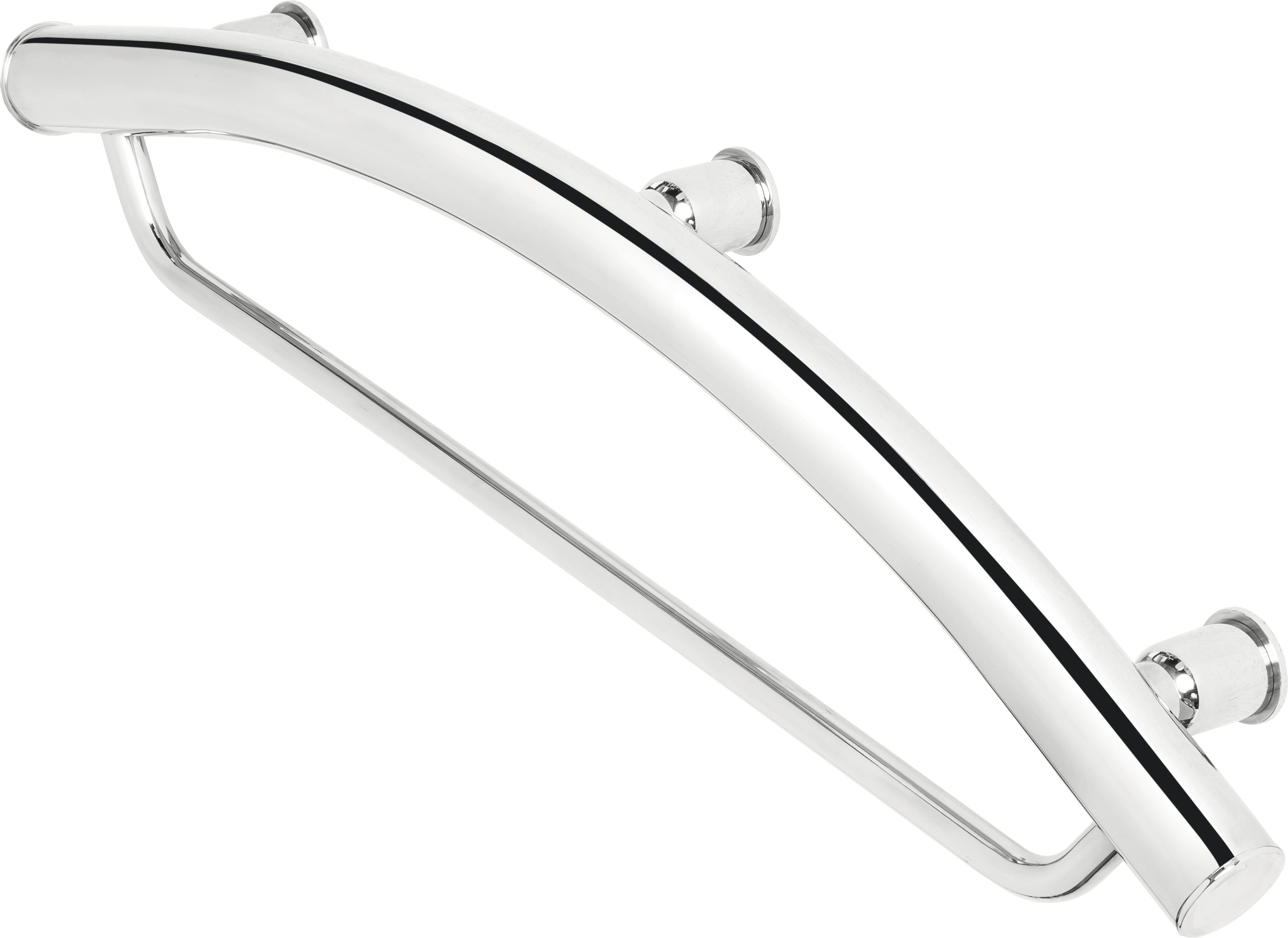 Wall-mounted grab bar, place for a towel - 2in1