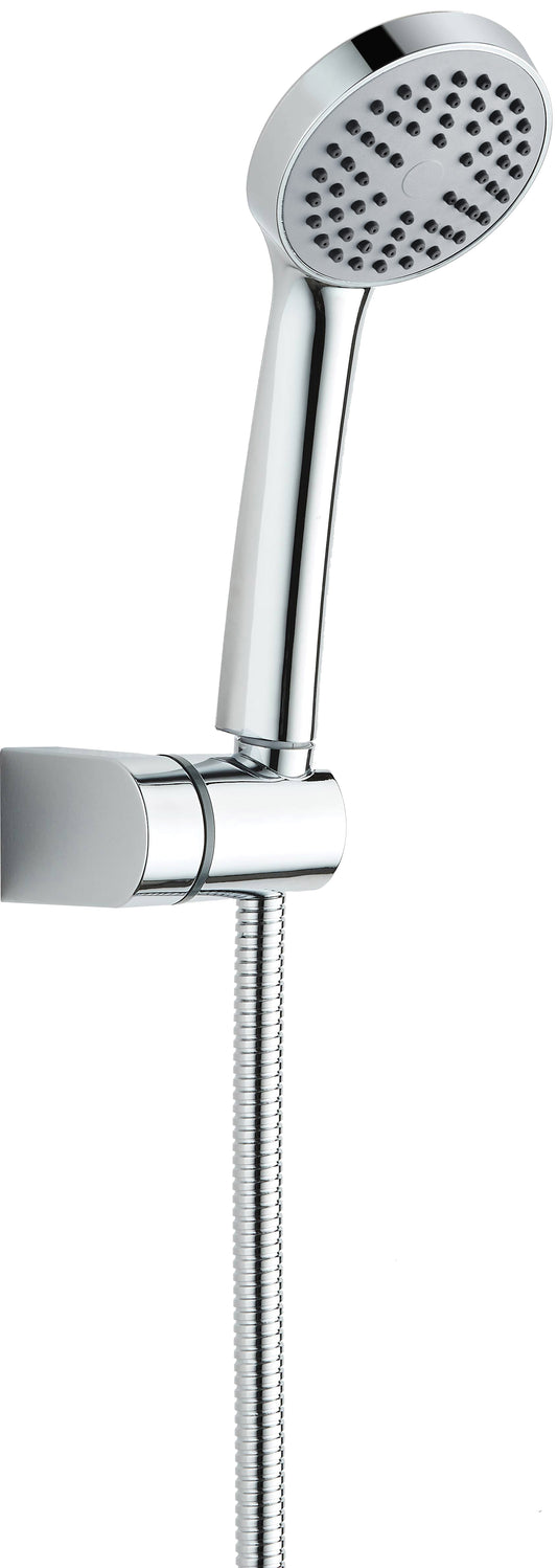 Shower set, with fixed bracket