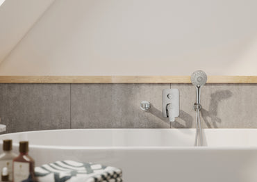 Shower mixer, concealed - with Click switch