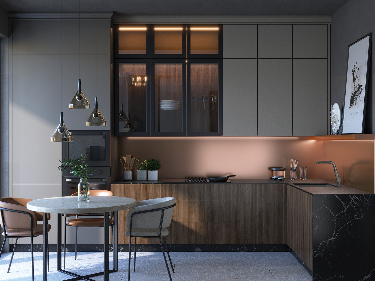 Granite sink, 1-bowl