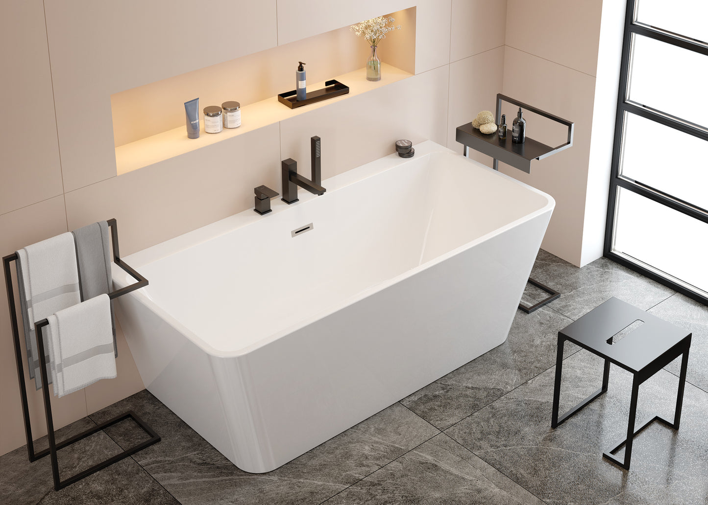 Stool - bathroom table