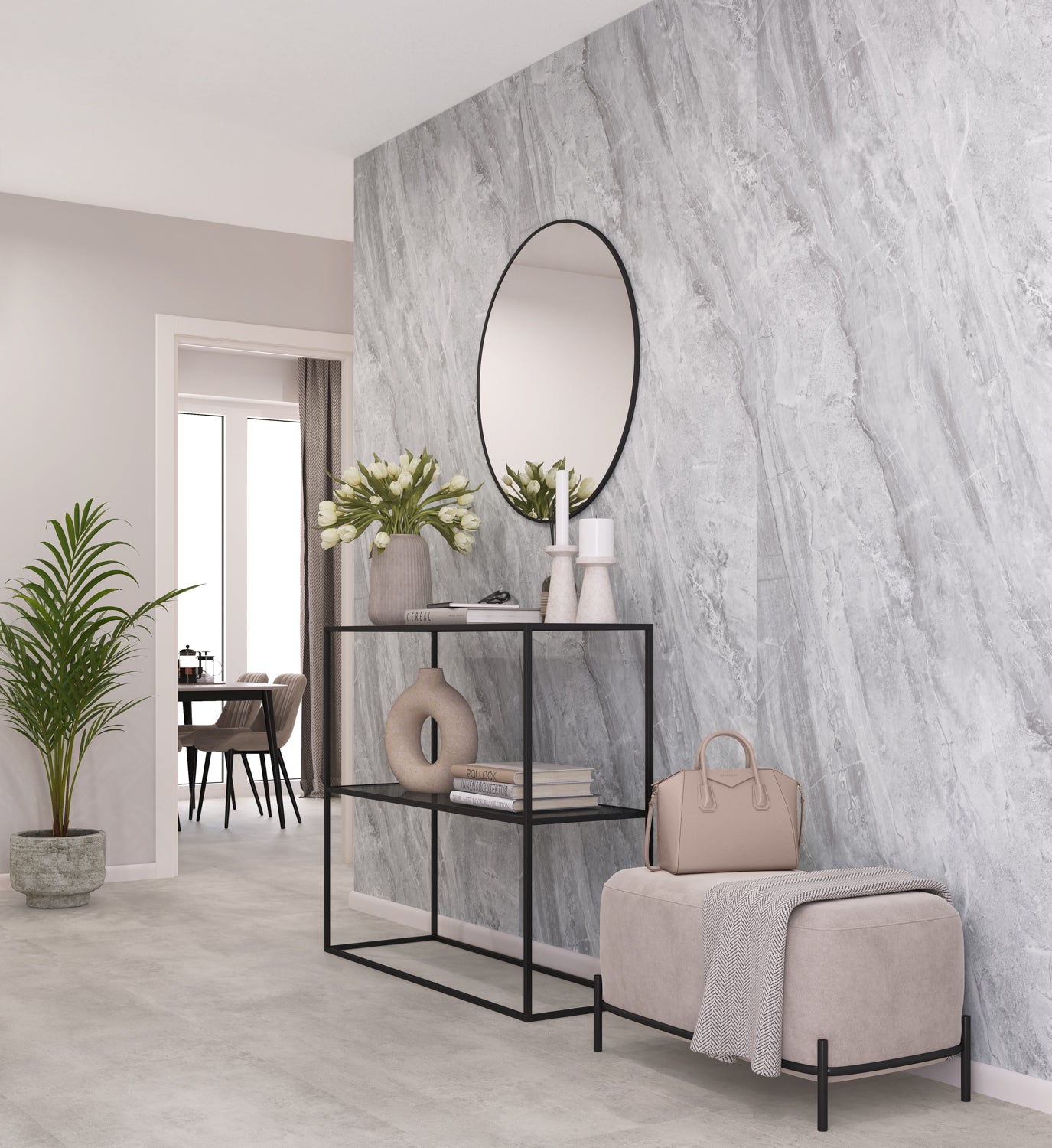 VILO Wall SPC Panel Smoky Ash Matt