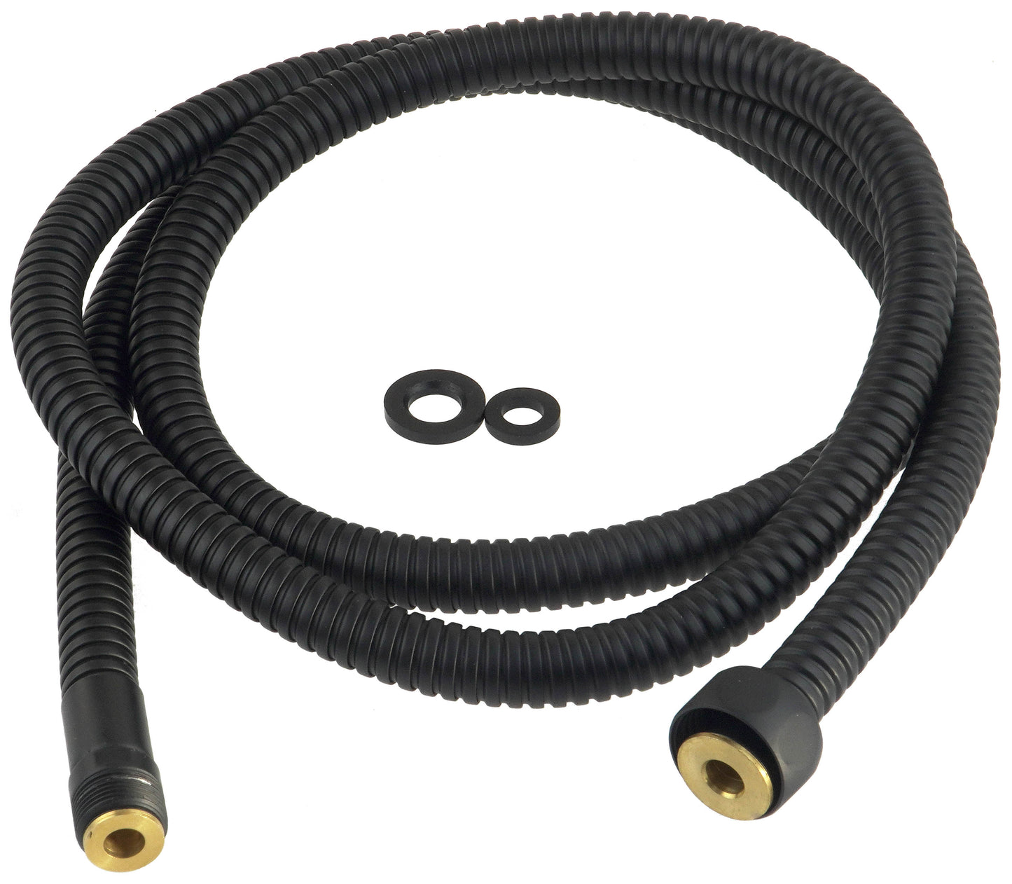 Shower hose, for 3-hole bath mixers