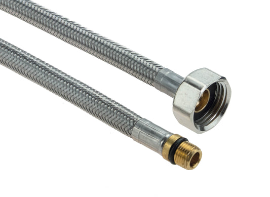 Connecting hose, for deck-mounted taps - 60 cm