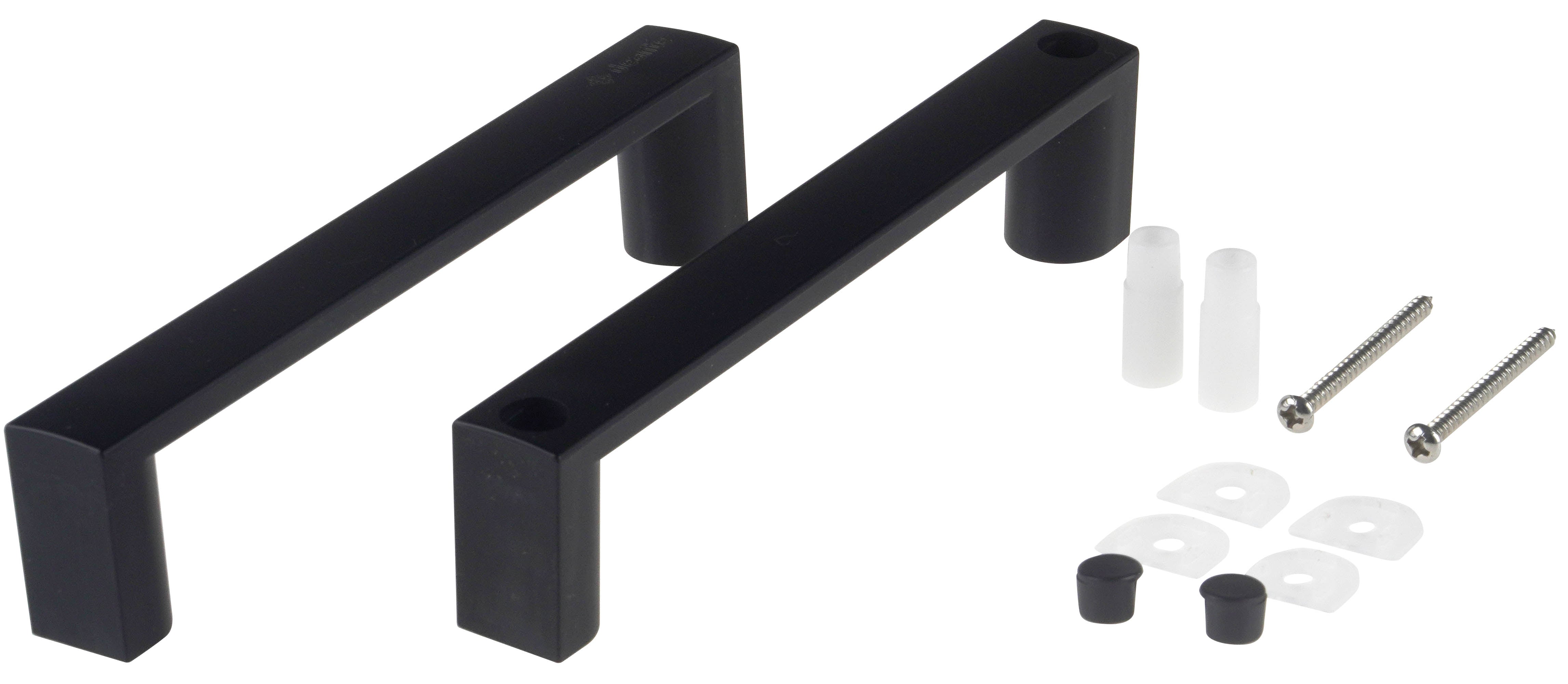 Shower door handle - square