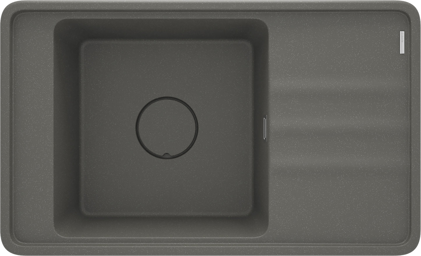 Granite sink, 1-bowl with drainer