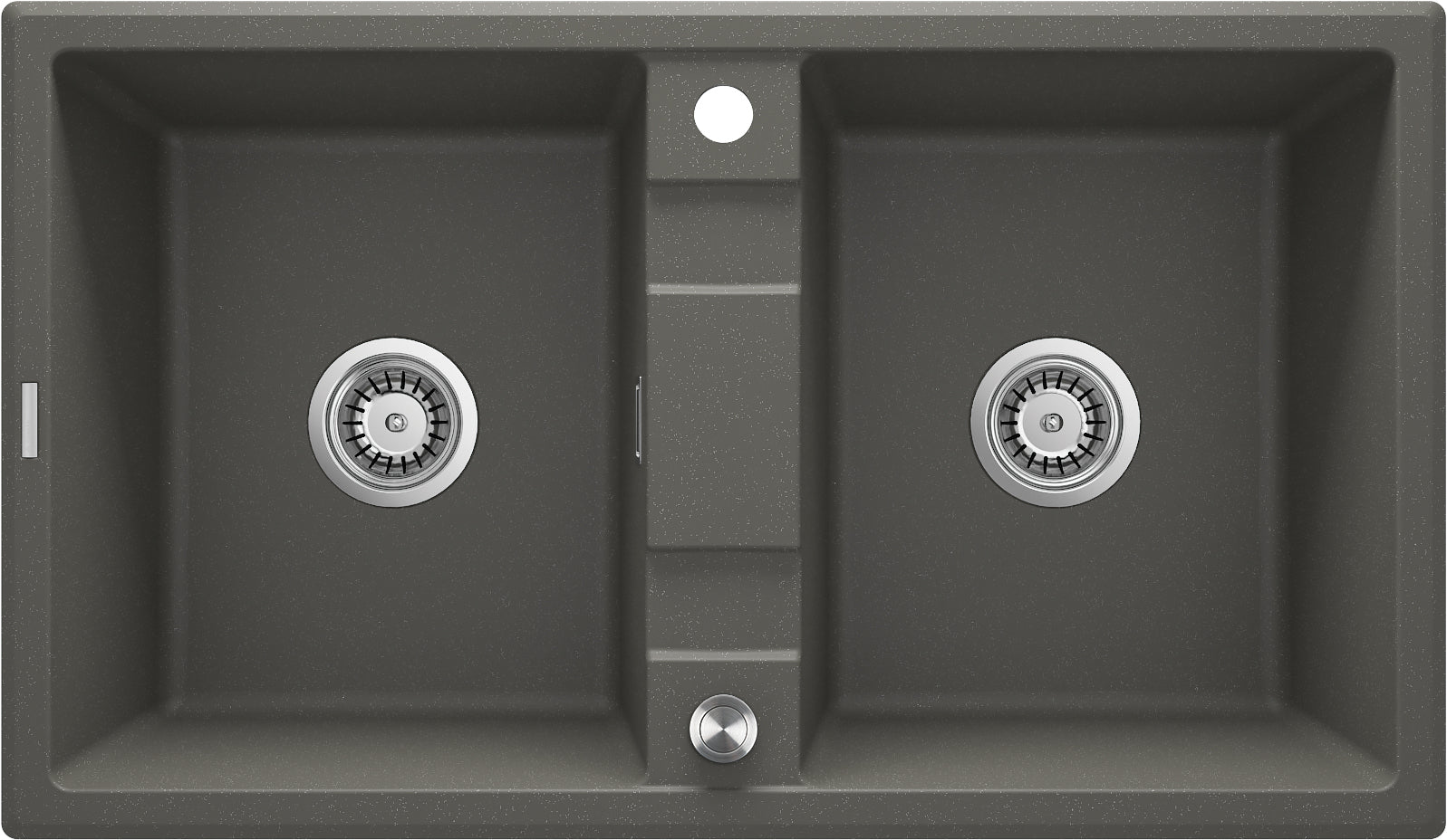 Granite sink, 2-bowl