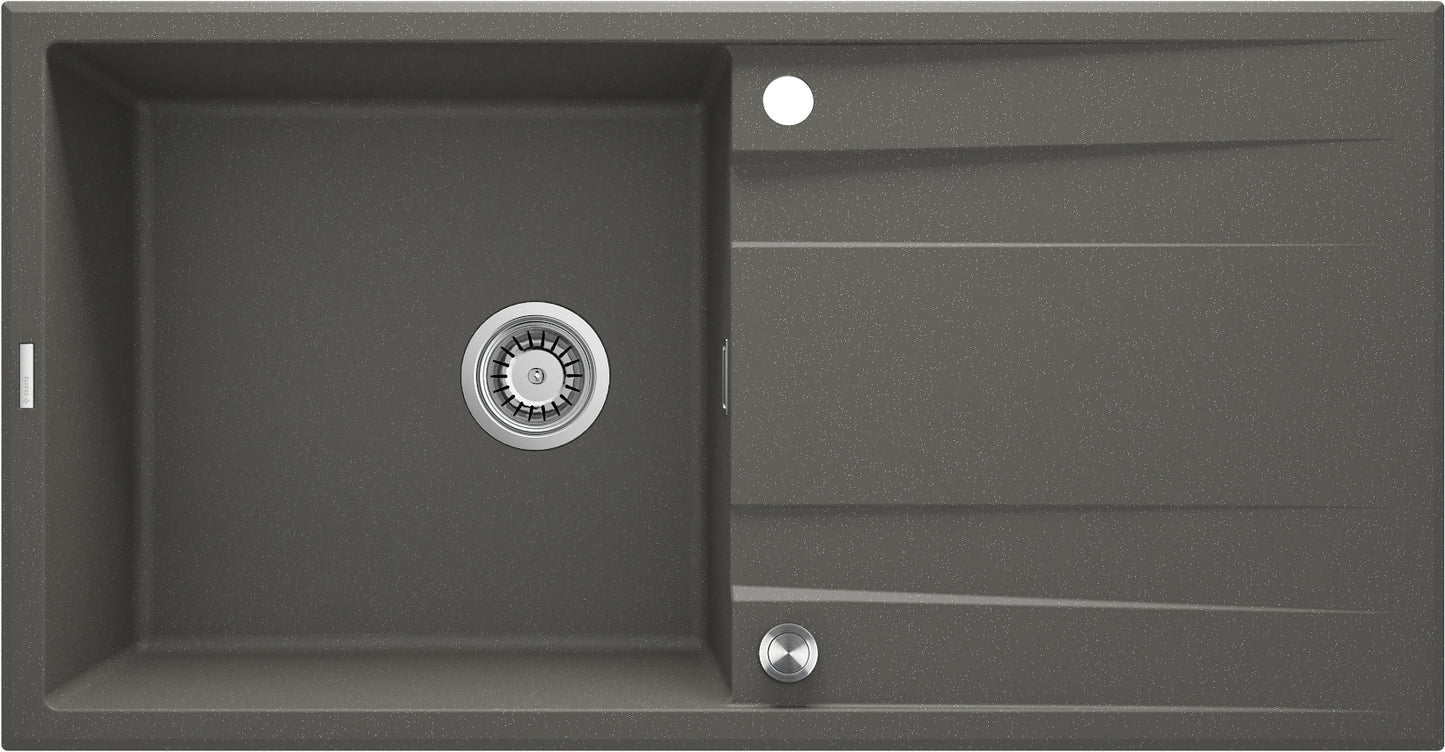 Granite sink, 1-bowl with drainer