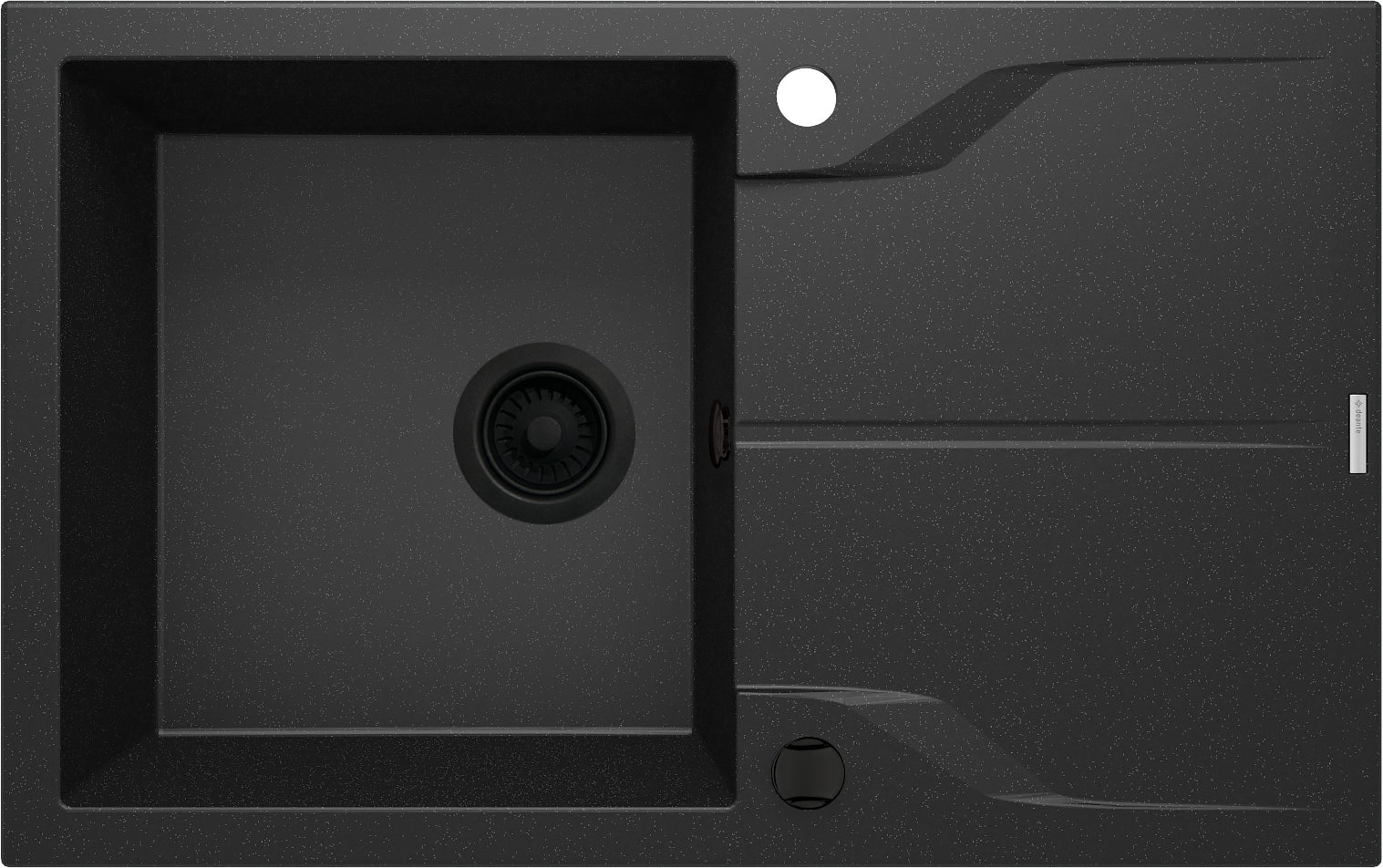 Granite sink, 1-bowl with drainer