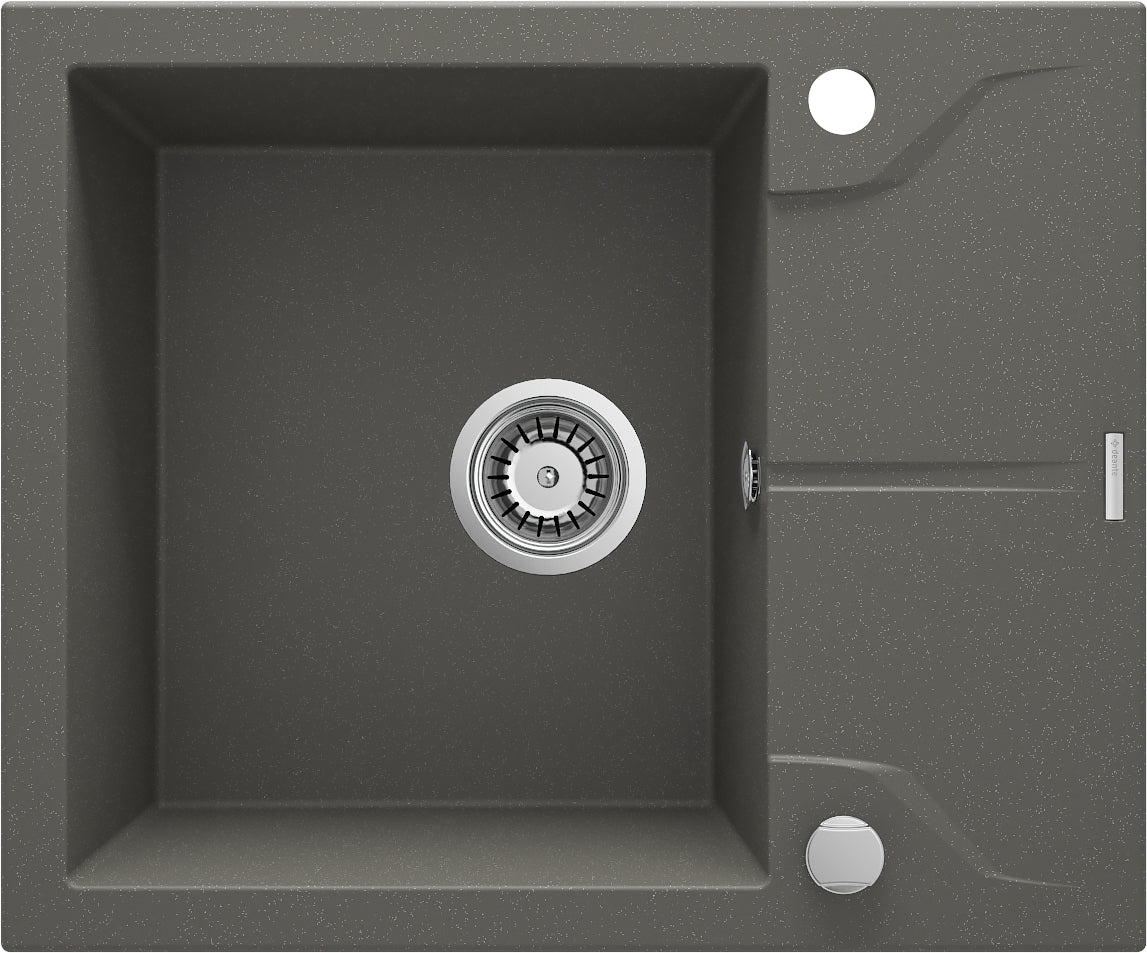 Granite sink, 1-bowl with drainer