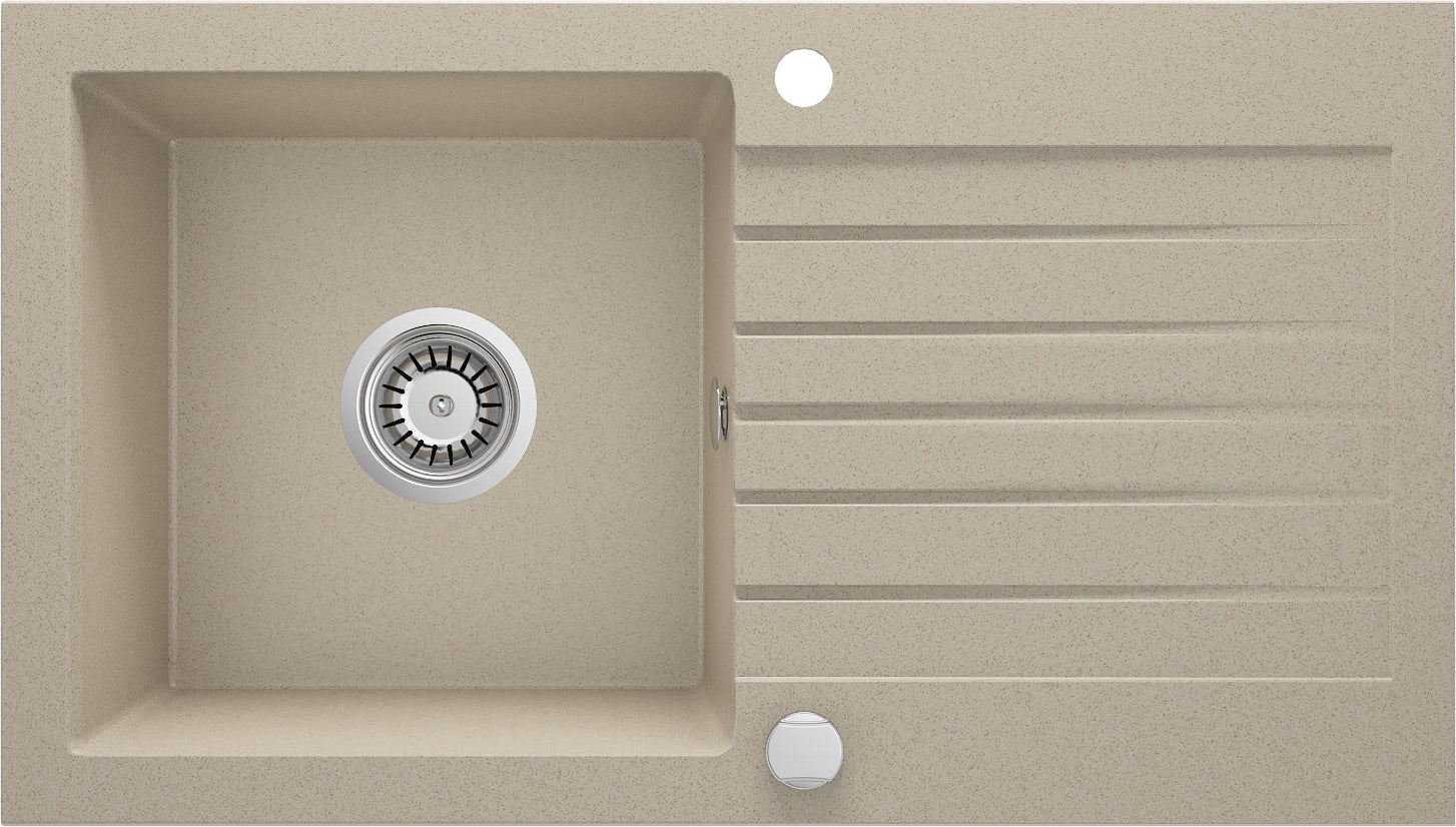 Granite sink, 1-bowl with drainer