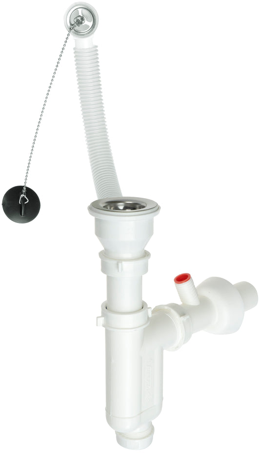 Granite sink waste kit, 1-bowl - 2" drain