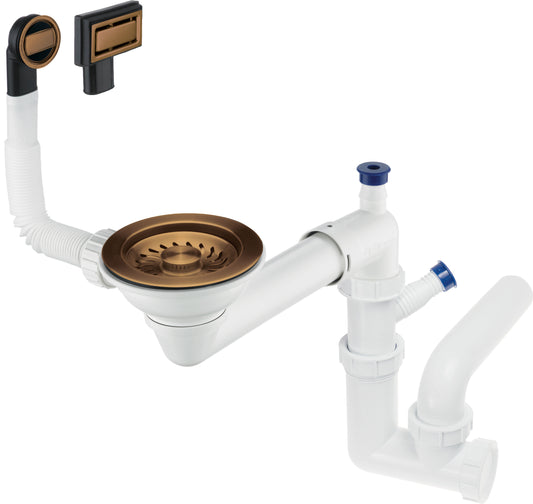 Sink siphon, 1-bowl - Space-Saver