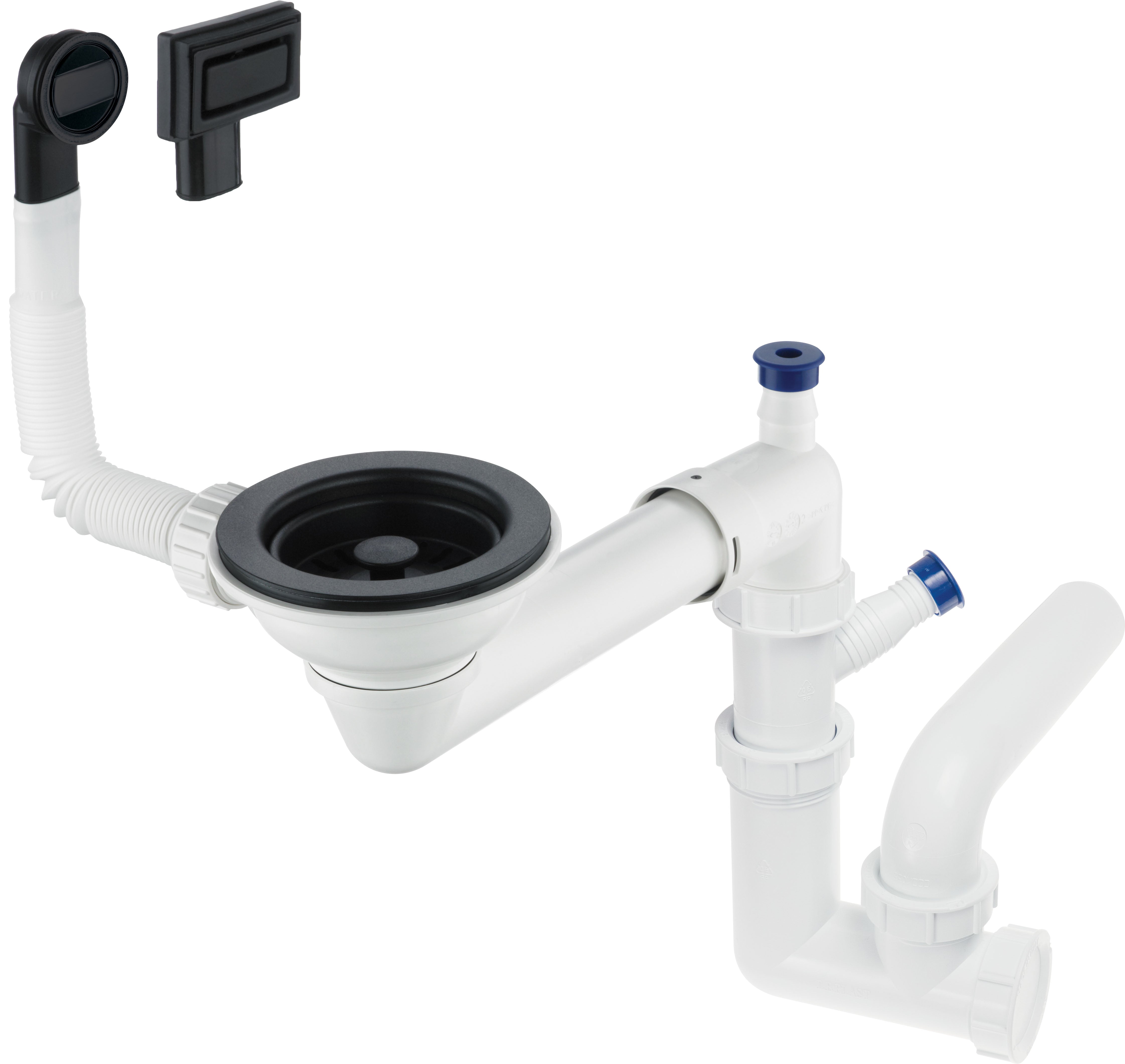 Sink siphon, 1-bowl - Space-Saver