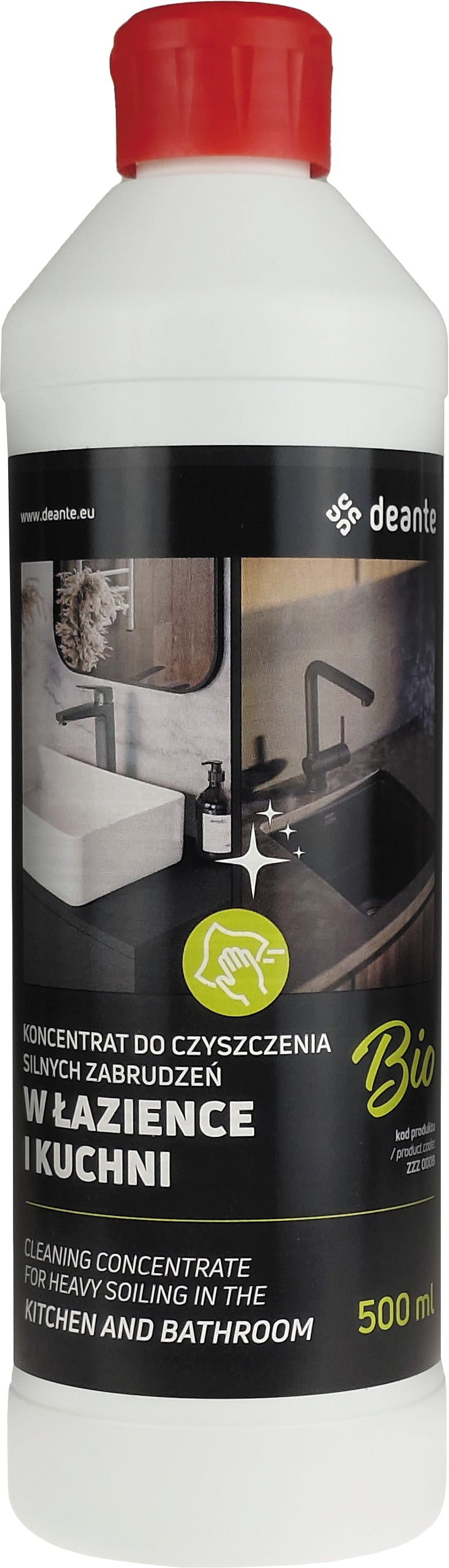 Concentrate, for cleaning severe dirt in bathroom and kitchen - 500 ml