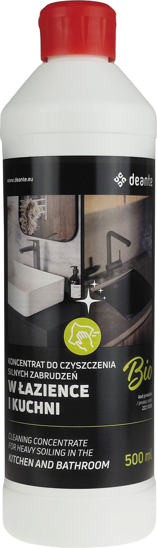 Concentrate, for cleaning severe dirt in bathroom and kitchen - 500 ml