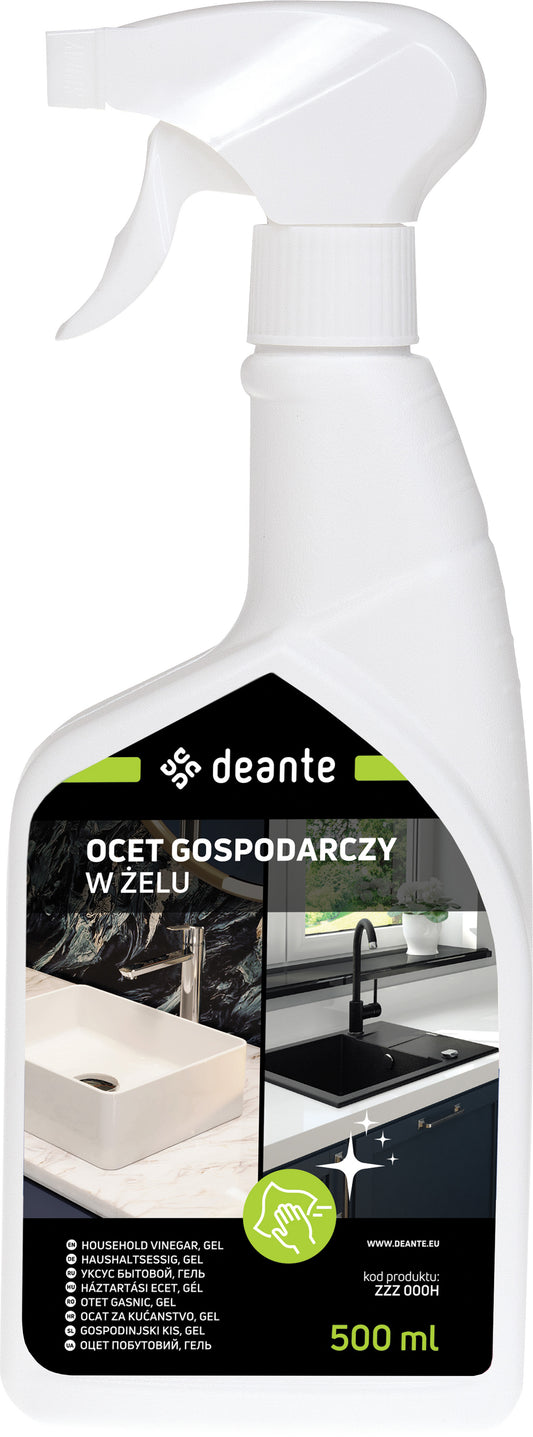 Household vinegar, 14%, gel